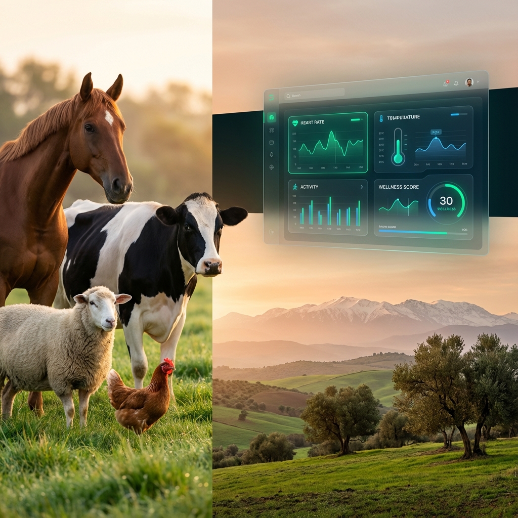 Amane Farm Landscape and Dashboard